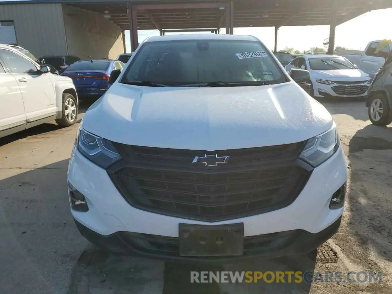 5 Photograph of a damaged car 3GNAXKEV6MS178842 CHEVROLET EQUINOX 2021