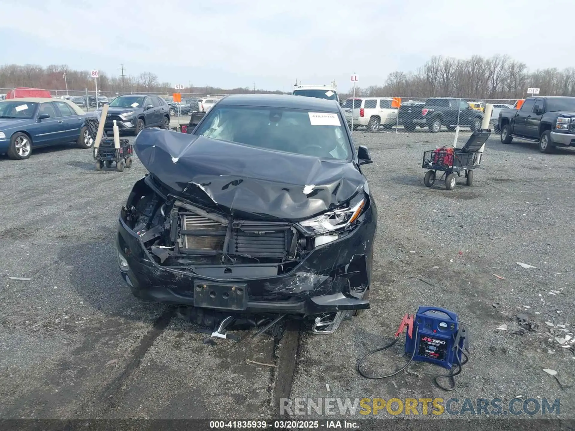 12 Photograph of a damaged car 3GNAXKEV7ML344411 CHEVROLET EQUINOX 2021