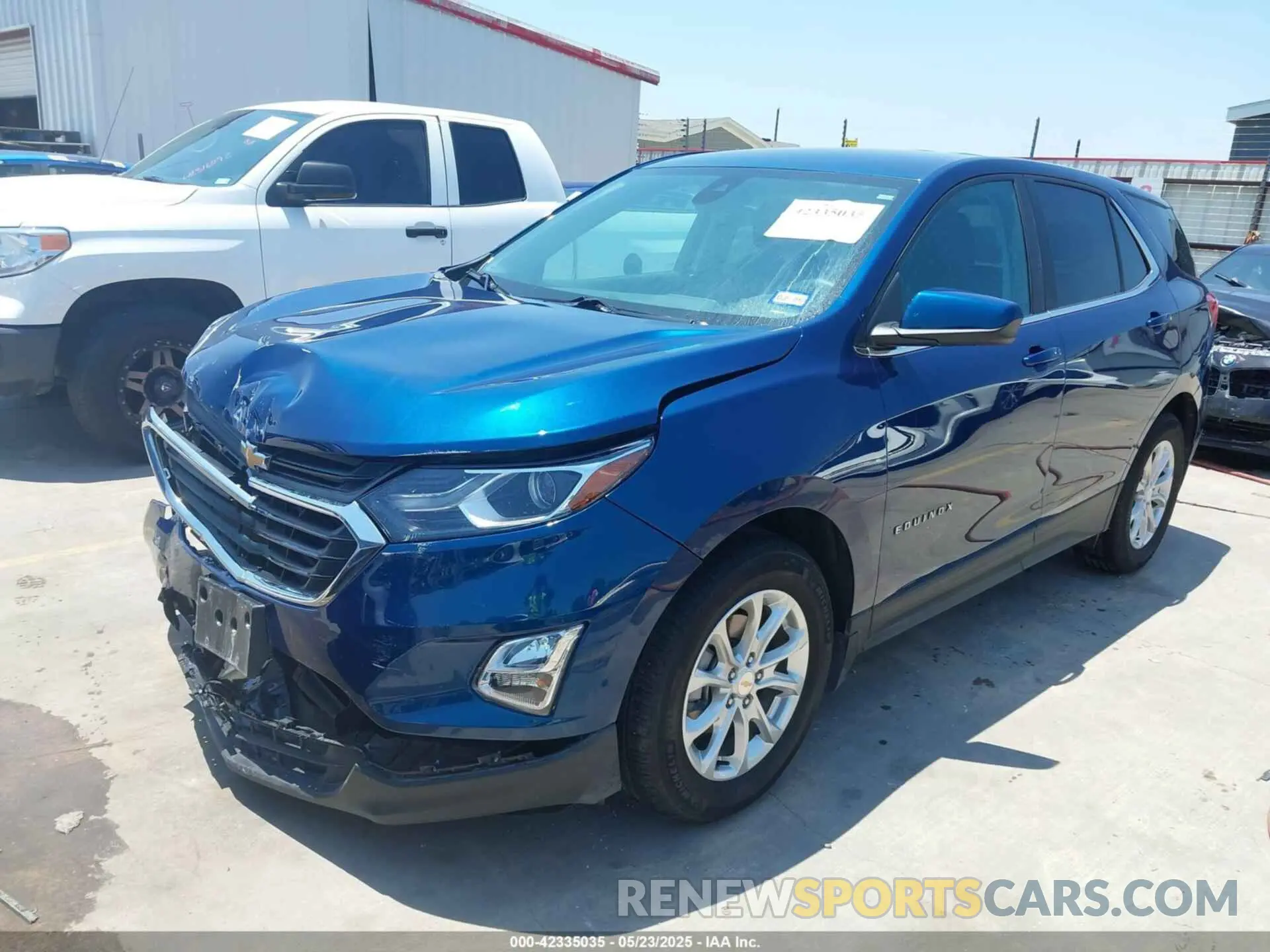 2 Фотография поврежденного автомобиля 3GNAXKEV7ML365811 CHEVROLET EQUINOX 2021