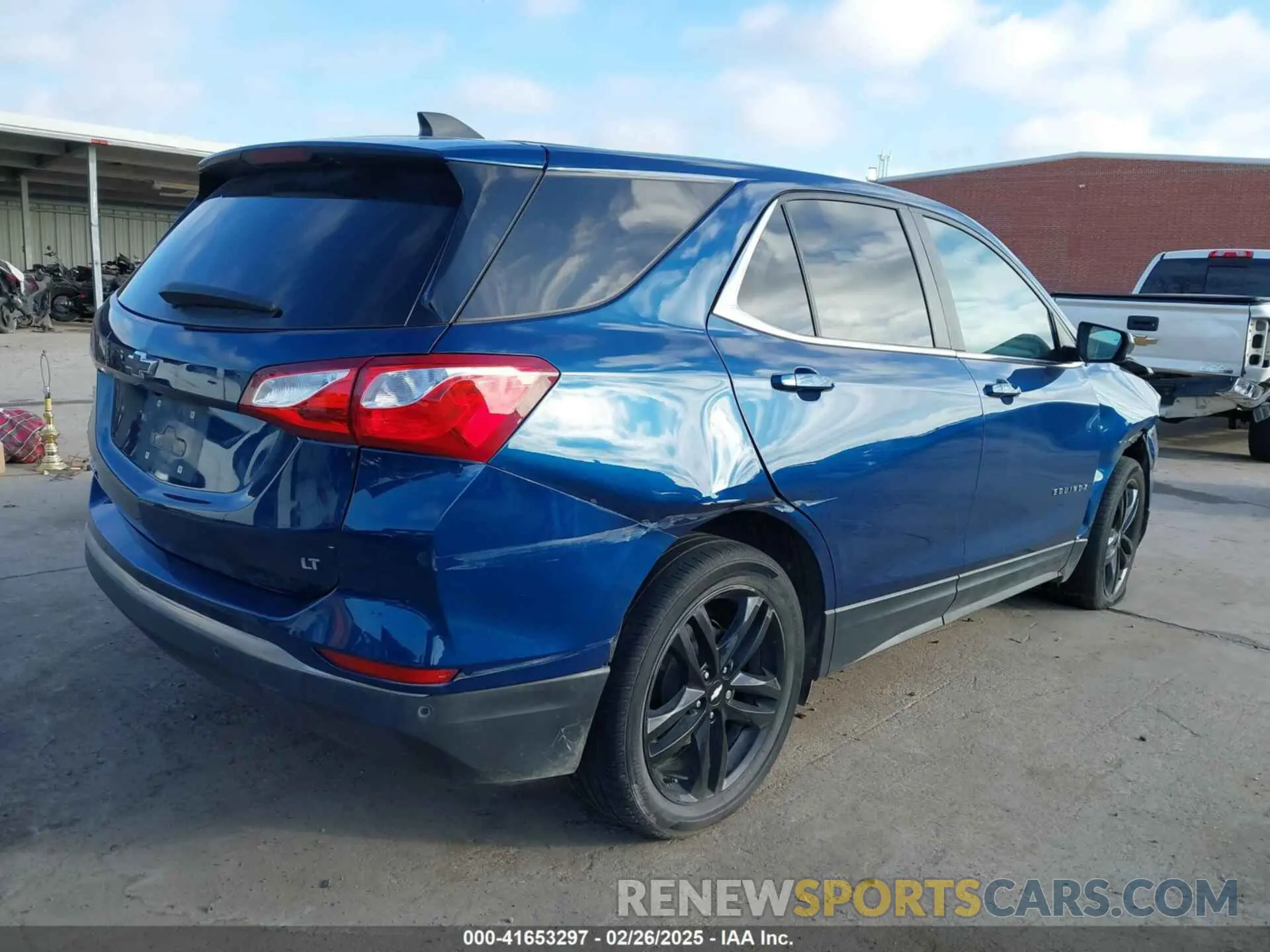 4 Фотография поврежденного автомобиля 3GNAXKEV7ML366165 CHEVROLET EQUINOX 2021