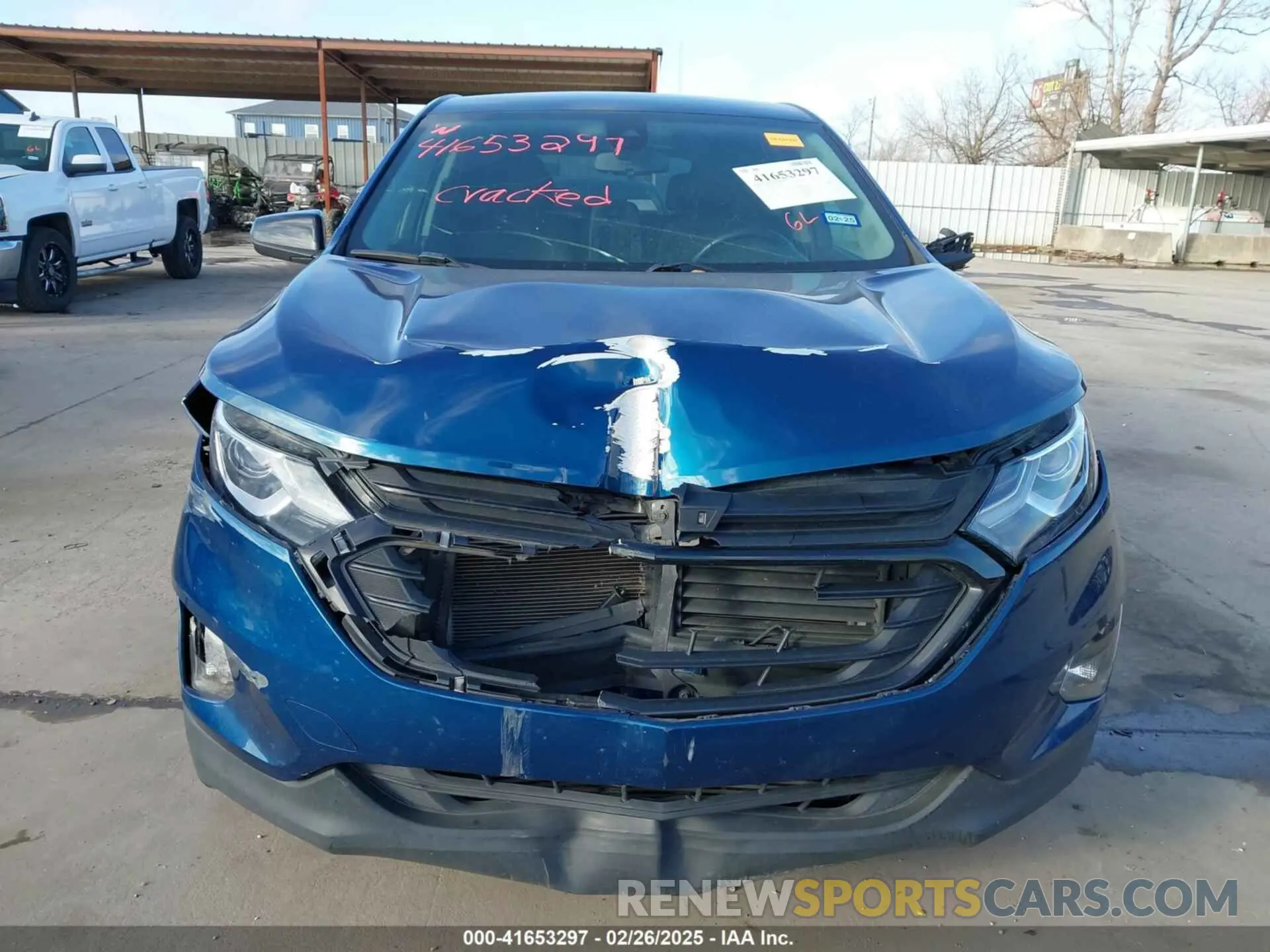 6 Фотография поврежденного автомобиля 3GNAXKEV7ML366165 CHEVROLET EQUINOX 2021