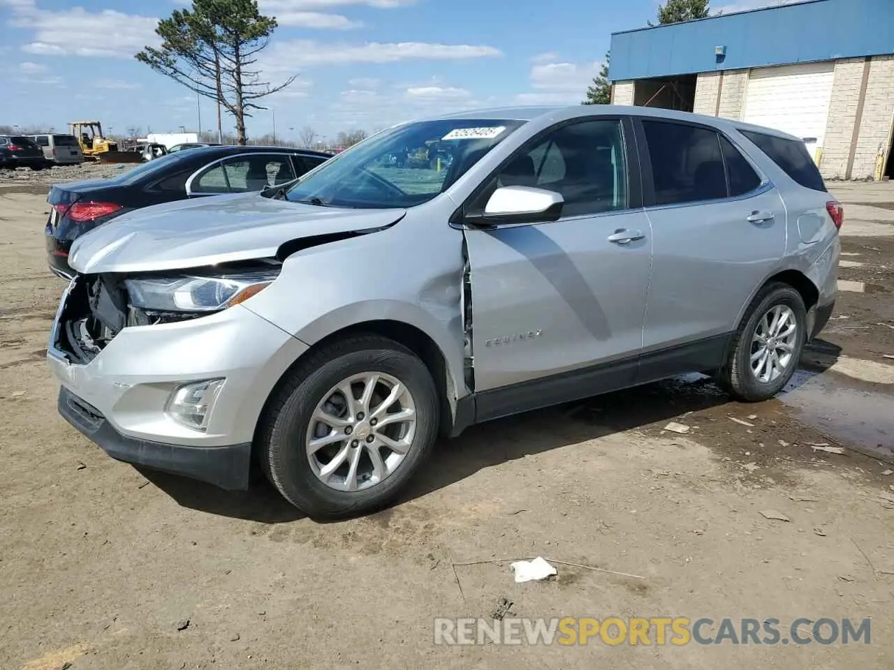 1 Photograph of a damaged car 3GNAXKEV7ML395567 CHEVROLET EQUINOX 2021
