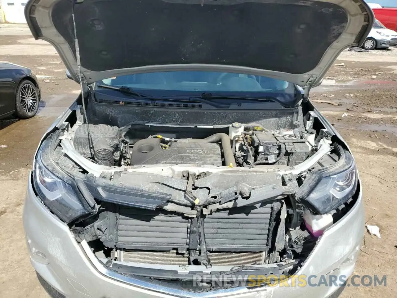 12 Photograph of a damaged car 3GNAXKEV7ML395567 CHEVROLET EQUINOX 2021