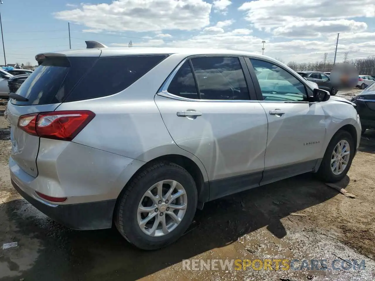 3 Photograph of a damaged car 3GNAXKEV7ML395567 CHEVROLET EQUINOX 2021