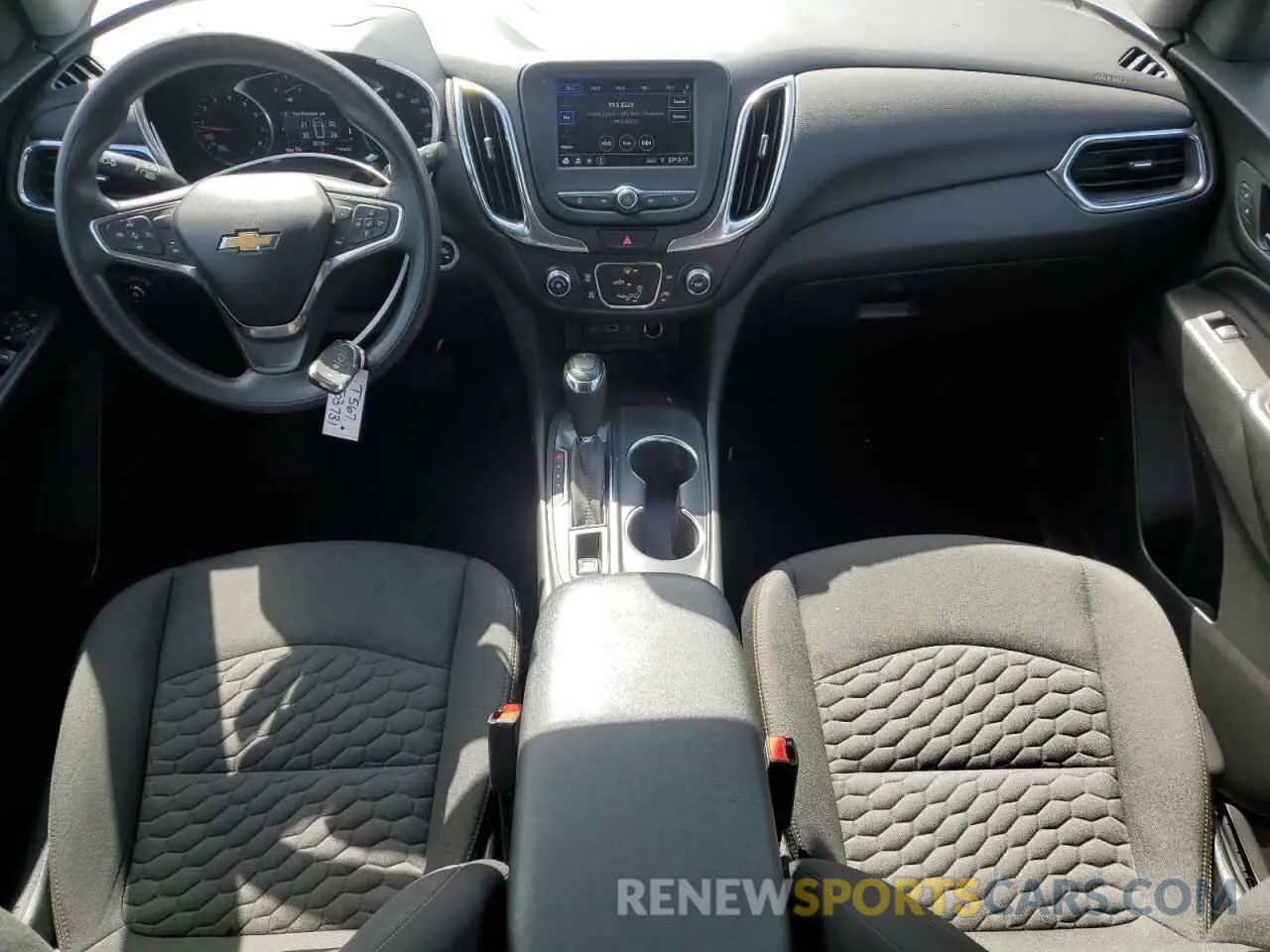8 Photograph of a damaged car 3GNAXKEV7ML395567 CHEVROLET EQUINOX 2021