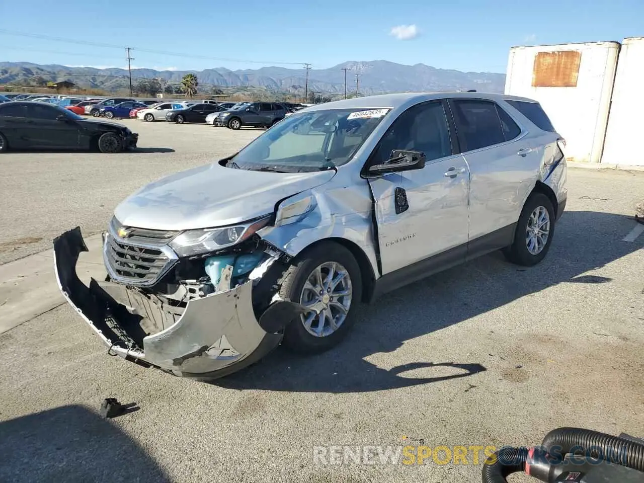 1 Photograph of a damaged car 3GNAXKEV7MS101865 CHEVROLET EQUINOX 2021