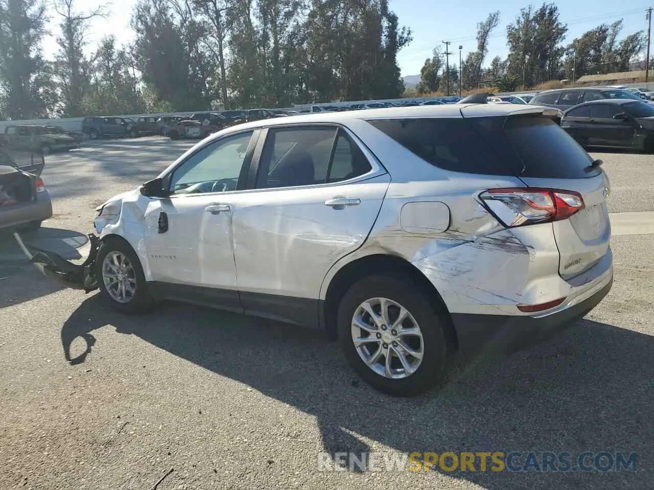 2 Photograph of a damaged car 3GNAXKEV7MS101865 CHEVROLET EQUINOX 2021