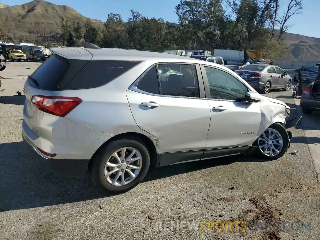 3 Photograph of a damaged car 3GNAXKEV7MS101865 CHEVROLET EQUINOX 2021