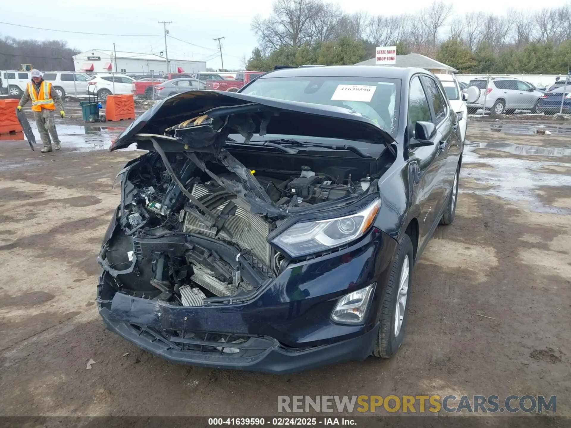 2 Фотография поврежденного автомобиля 3GNAXKEV7MS111344 CHEVROLET EQUINOX 2021