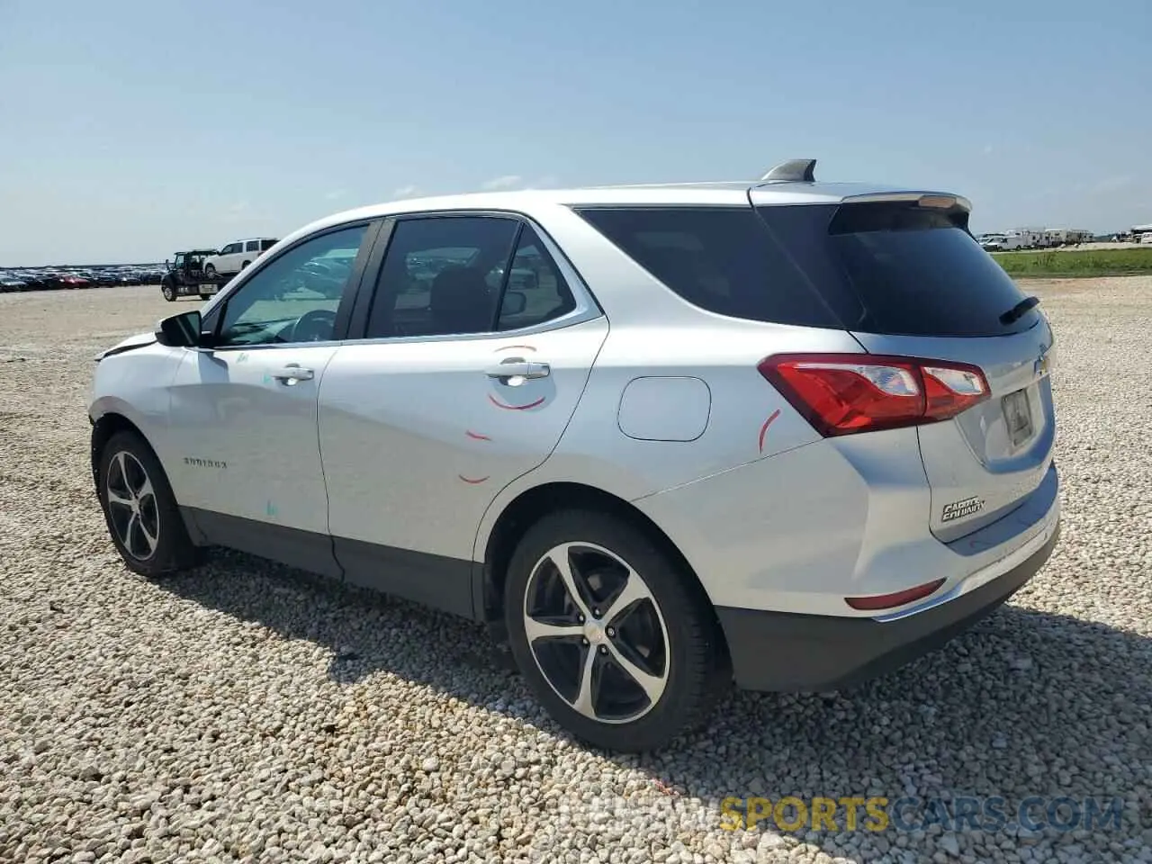 2 Photograph of a damaged car 3GNAXKEV7MS144747 CHEVROLET EQUINOX 2021