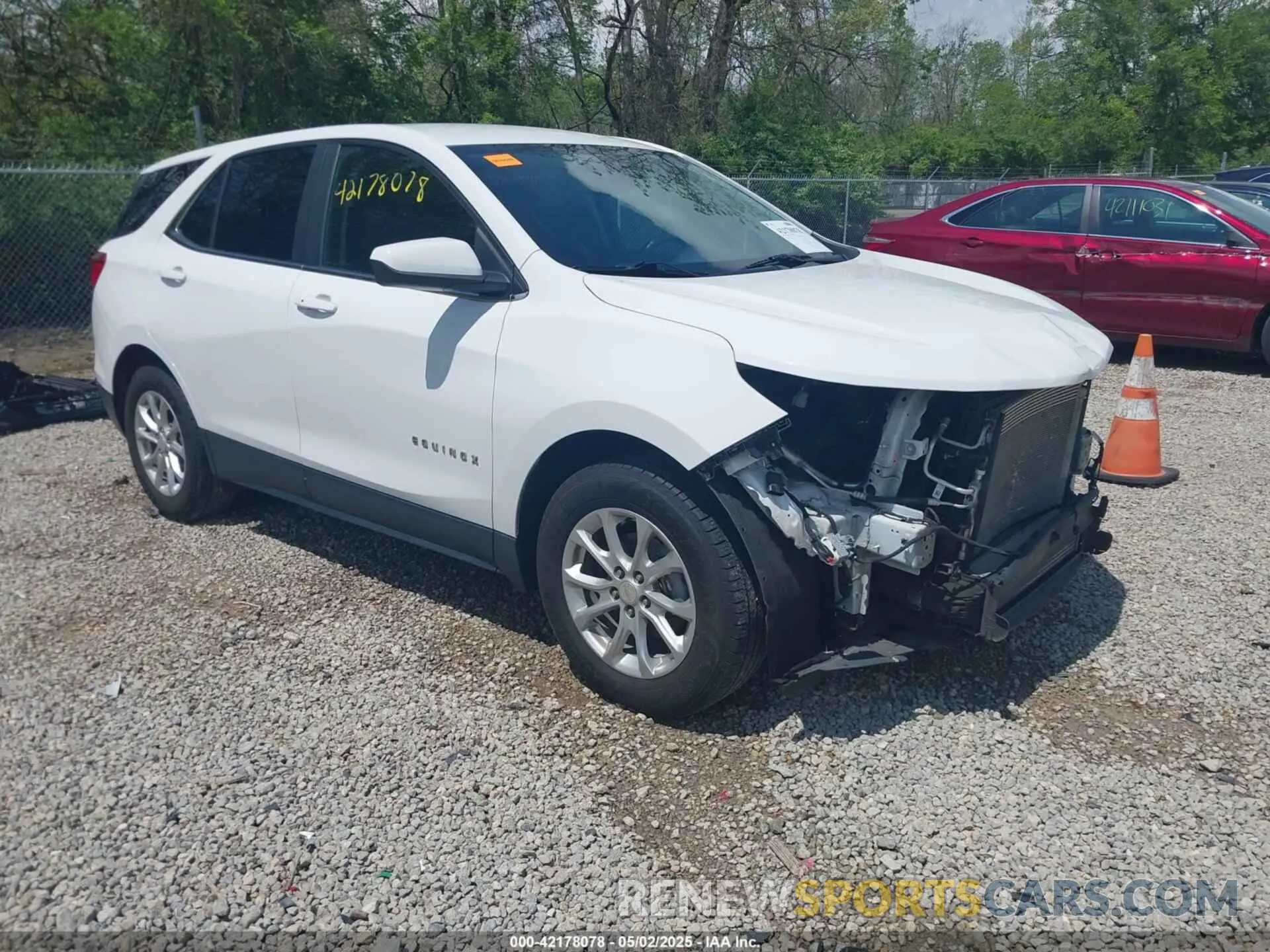 1 Photograph of a damaged car 3GNAXKEV7MS179028 CHEVROLET EQUINOX 2021