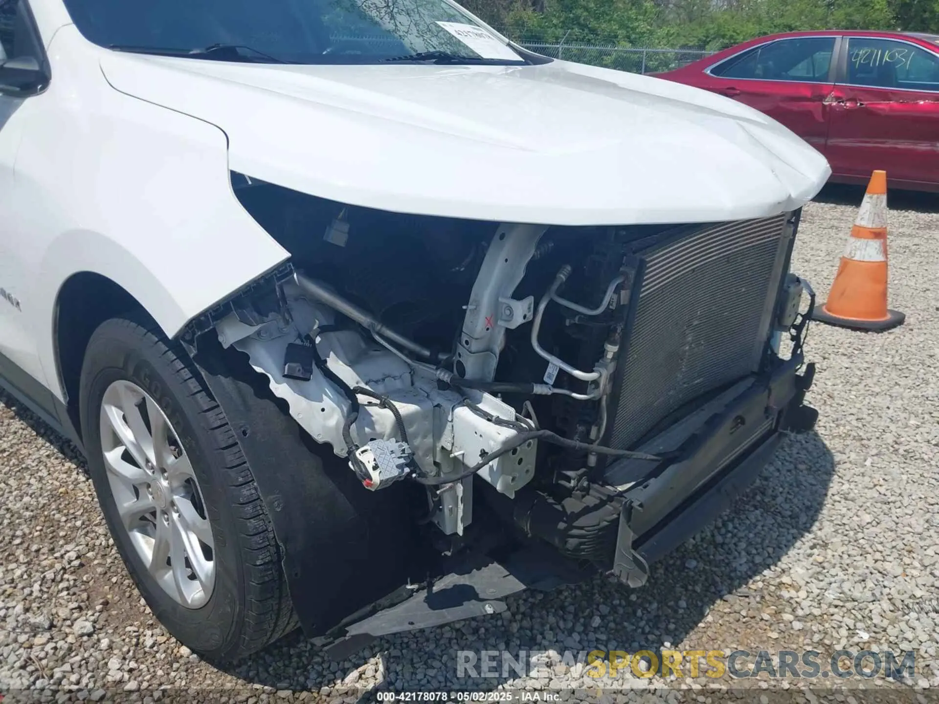 18 Photograph of a damaged car 3GNAXKEV7MS179028 CHEVROLET EQUINOX 2021
