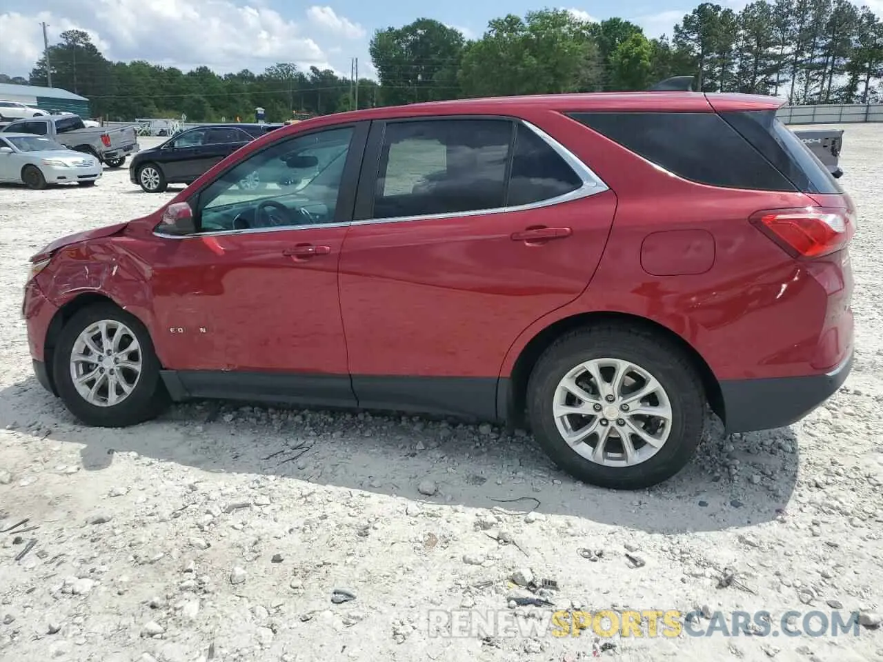 2 Photograph of a damaged car 3GNAXKEV8ML327214 CHEVROLET EQUINOX 2021