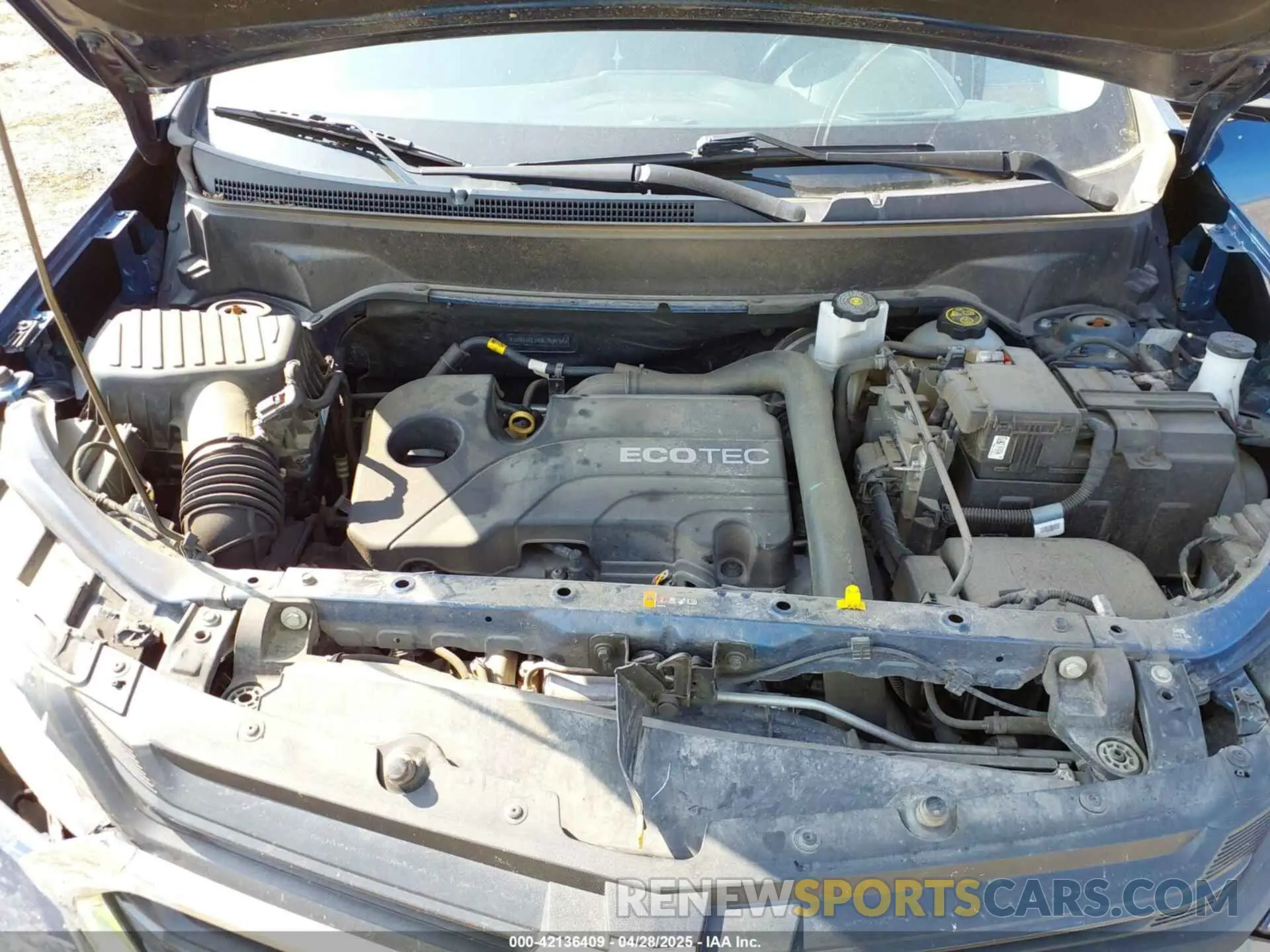 10 Photograph of a damaged car 3GNAXKEV8ML358494 CHEVROLET EQUINOX 2021
