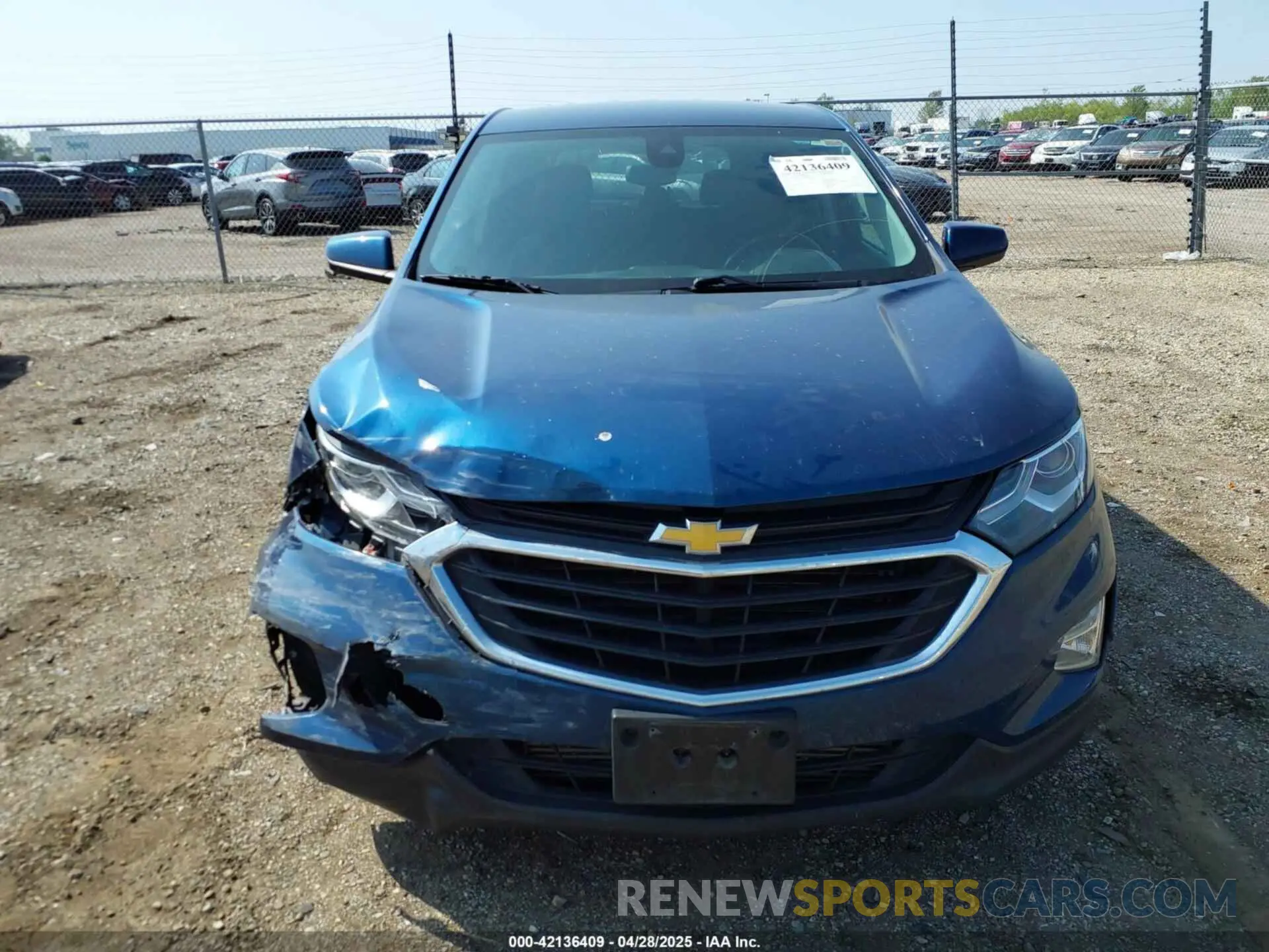 12 Photograph of a damaged car 3GNAXKEV8ML358494 CHEVROLET EQUINOX 2021