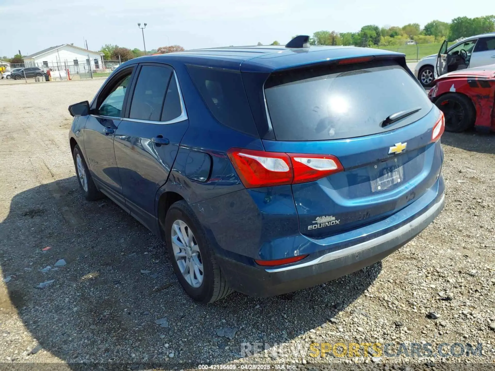 3 Photograph of a damaged car 3GNAXKEV8ML358494 CHEVROLET EQUINOX 2021