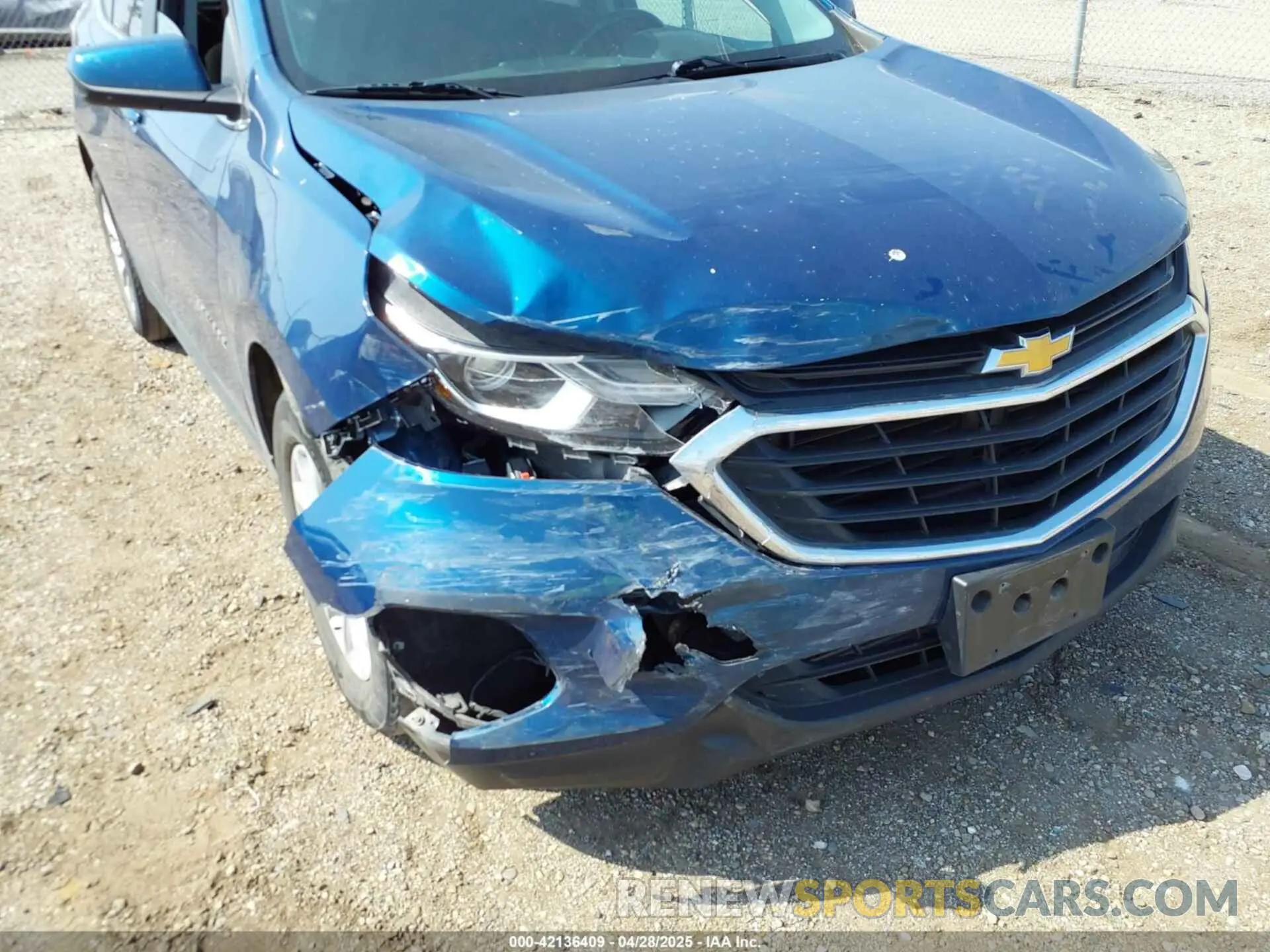 6 Photograph of a damaged car 3GNAXKEV8ML358494 CHEVROLET EQUINOX 2021