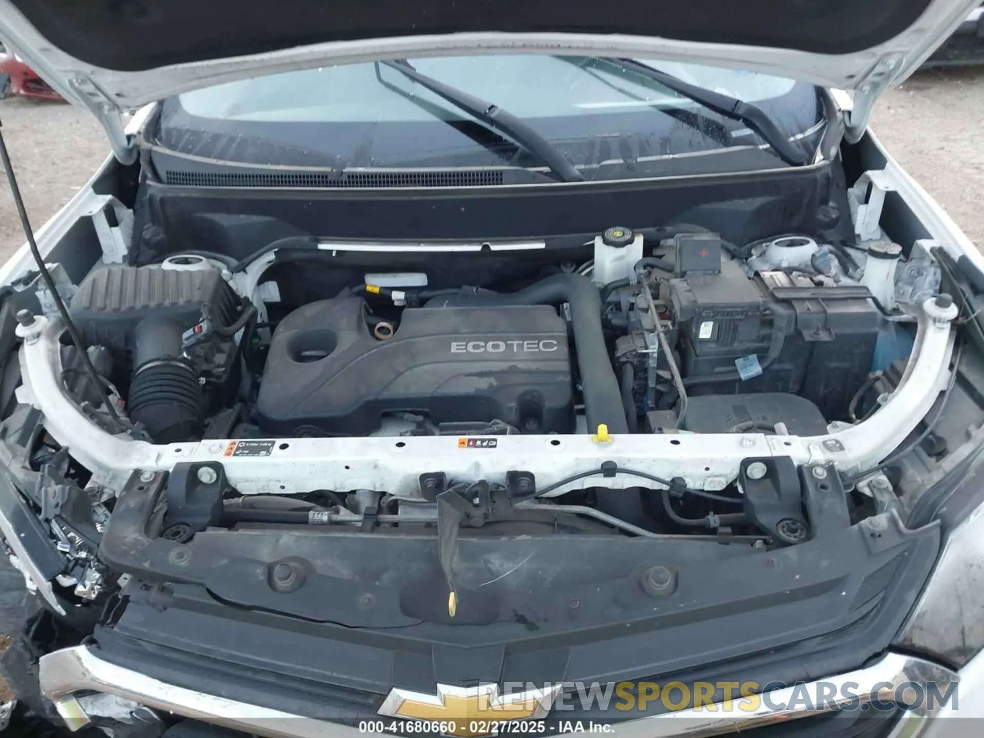 10 Photograph of a damaged car 3GNAXKEV8MS121879 CHEVROLET EQUINOX 2021