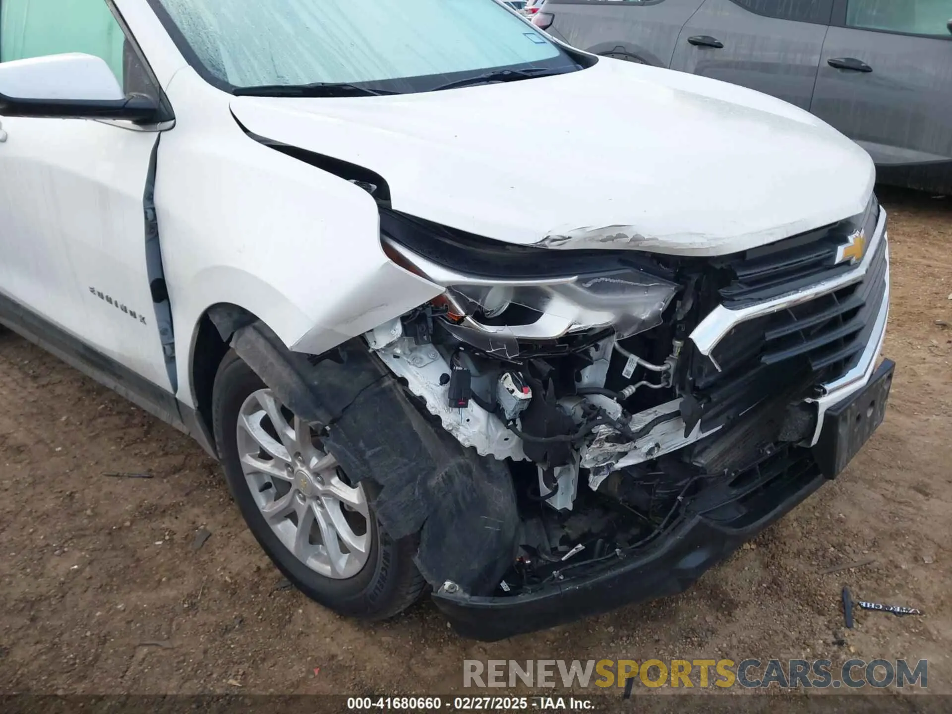 6 Photograph of a damaged car 3GNAXKEV8MS121879 CHEVROLET EQUINOX 2021