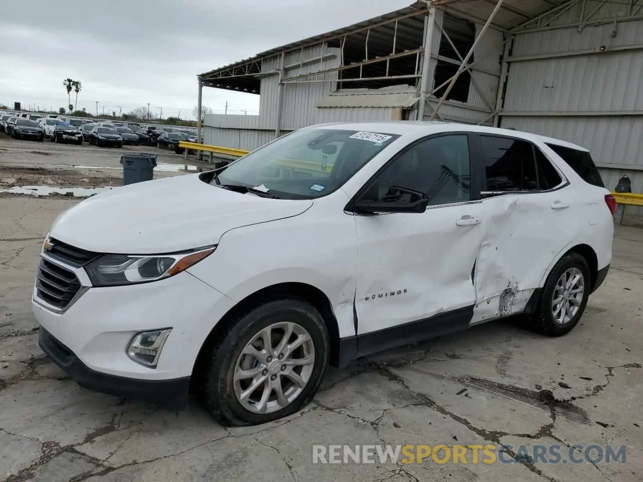 1 Фотография поврежденного автомобиля 3GNAXKEV8MS129349 CHEVROLET EQUINOX 2021