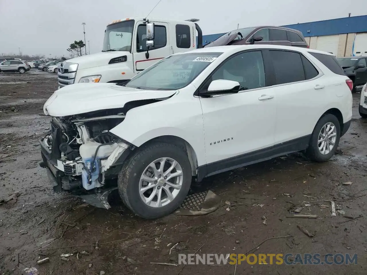 1 Photograph of a damaged car 3GNAXKEV8MS158799 CHEVROLET EQUINOX 2021