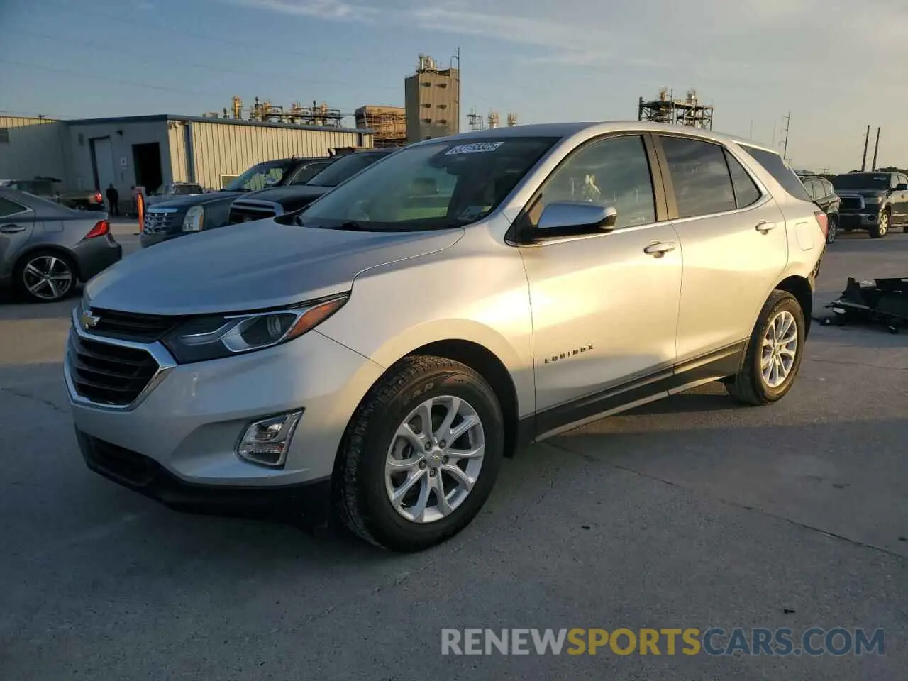 1 Photograph of a damaged car 3GNAXKEV8MS160858 CHEVROLET EQUINOX 2021