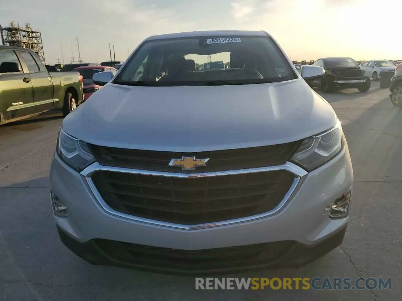 5 Photograph of a damaged car 3GNAXKEV8MS160858 CHEVROLET EQUINOX 2021