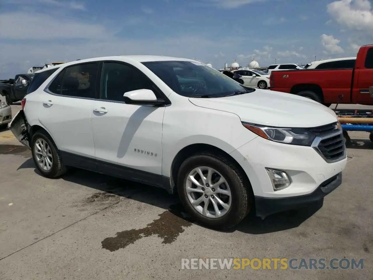 4 Фотография поврежденного автомобиля 3GNAXKEV8MS181337 CHEVROLET EQUINOX 2021