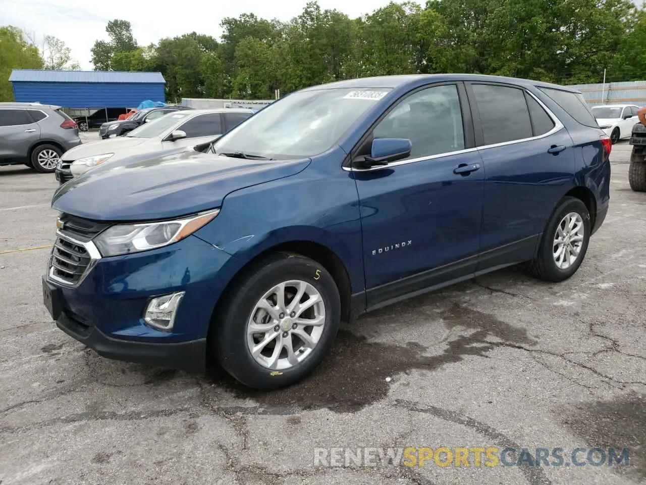 1 Photograph of a damaged car 3GNAXKEV9ML343373 CHEVROLET EQUINOX 2021