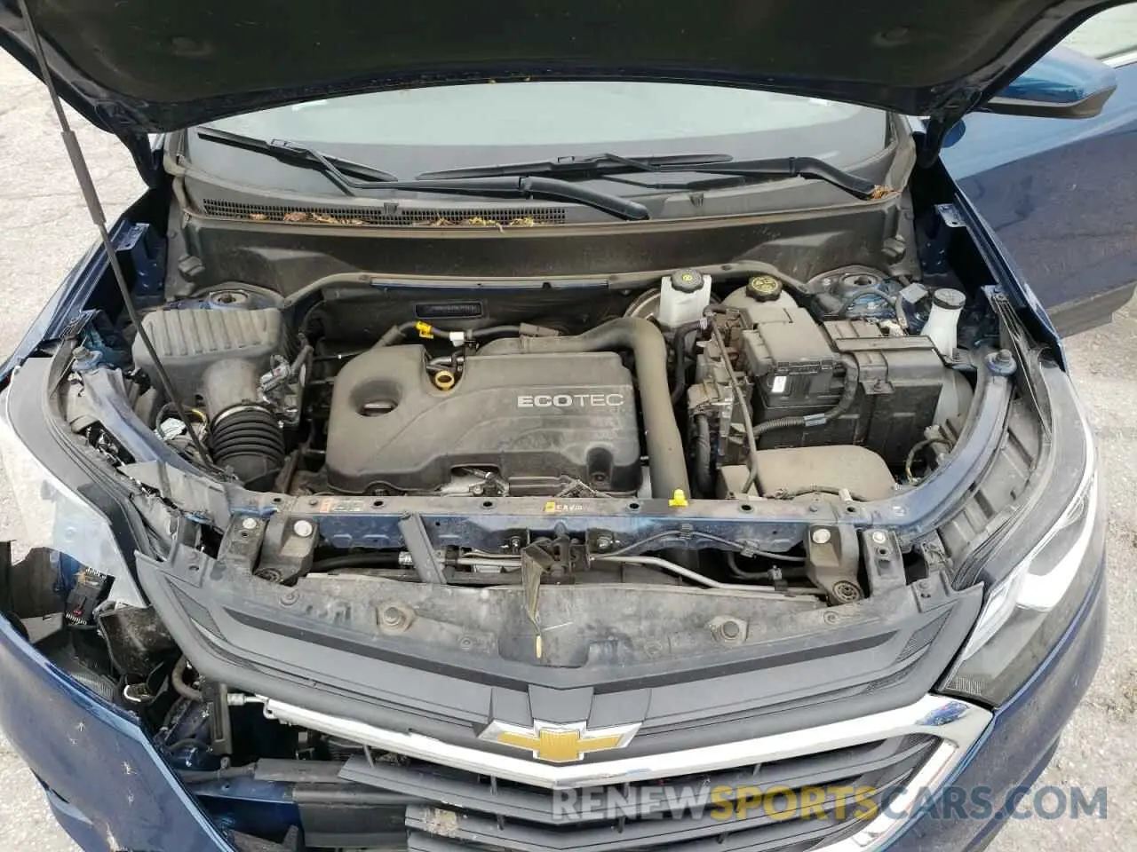 12 Photograph of a damaged car 3GNAXKEV9ML343373 CHEVROLET EQUINOX 2021