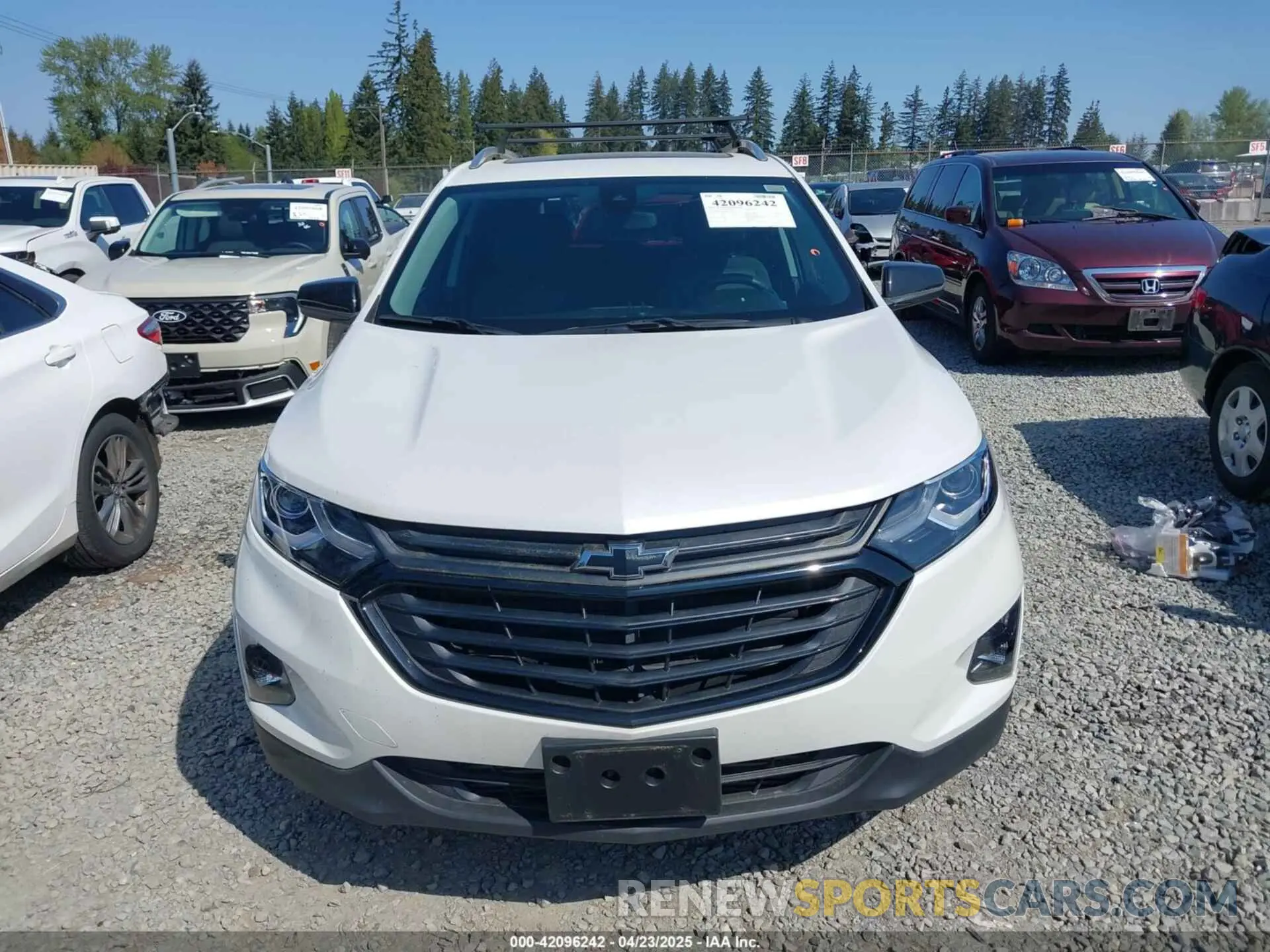 12 Photograph of a damaged car 3GNAXKEV9ML343504 CHEVROLET EQUINOX 2021