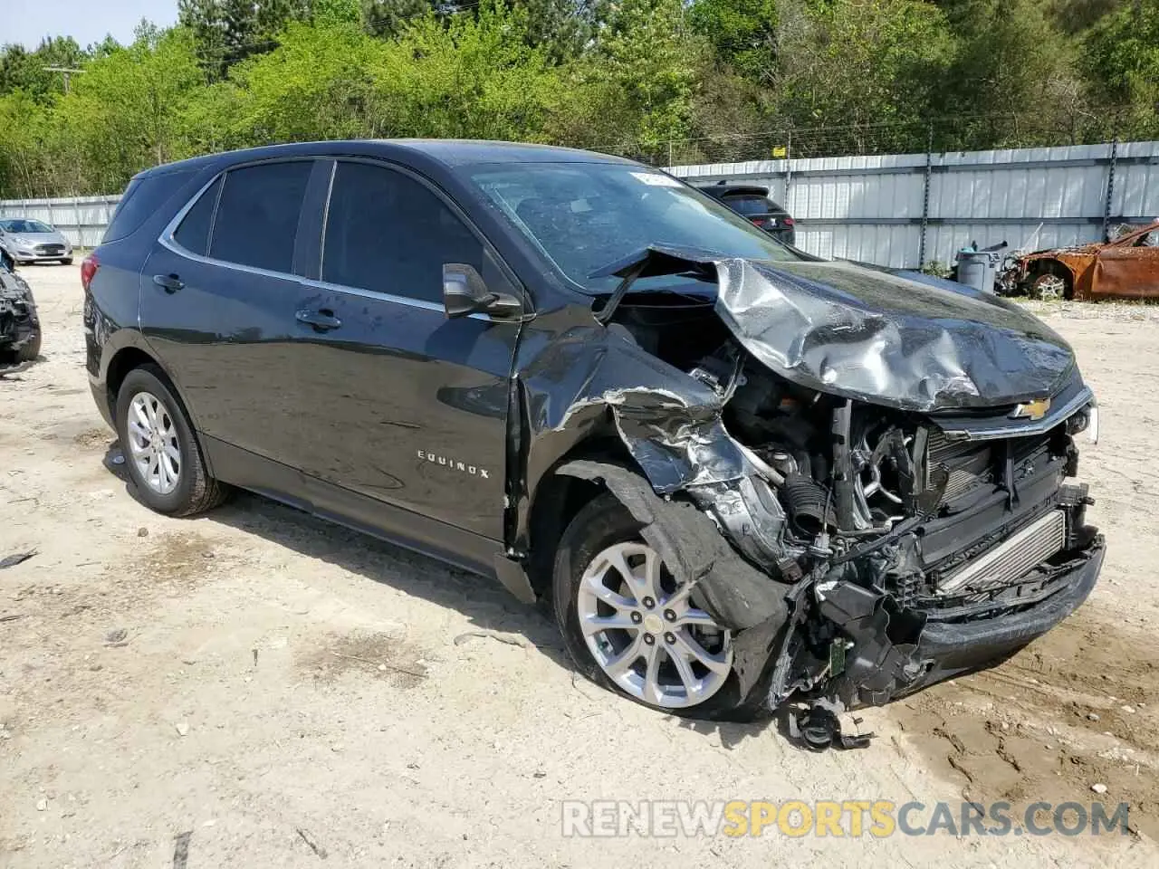 4 Фотография поврежденного автомобиля 3GNAXKEVXML343723 CHEVROLET EQUINOX 2021