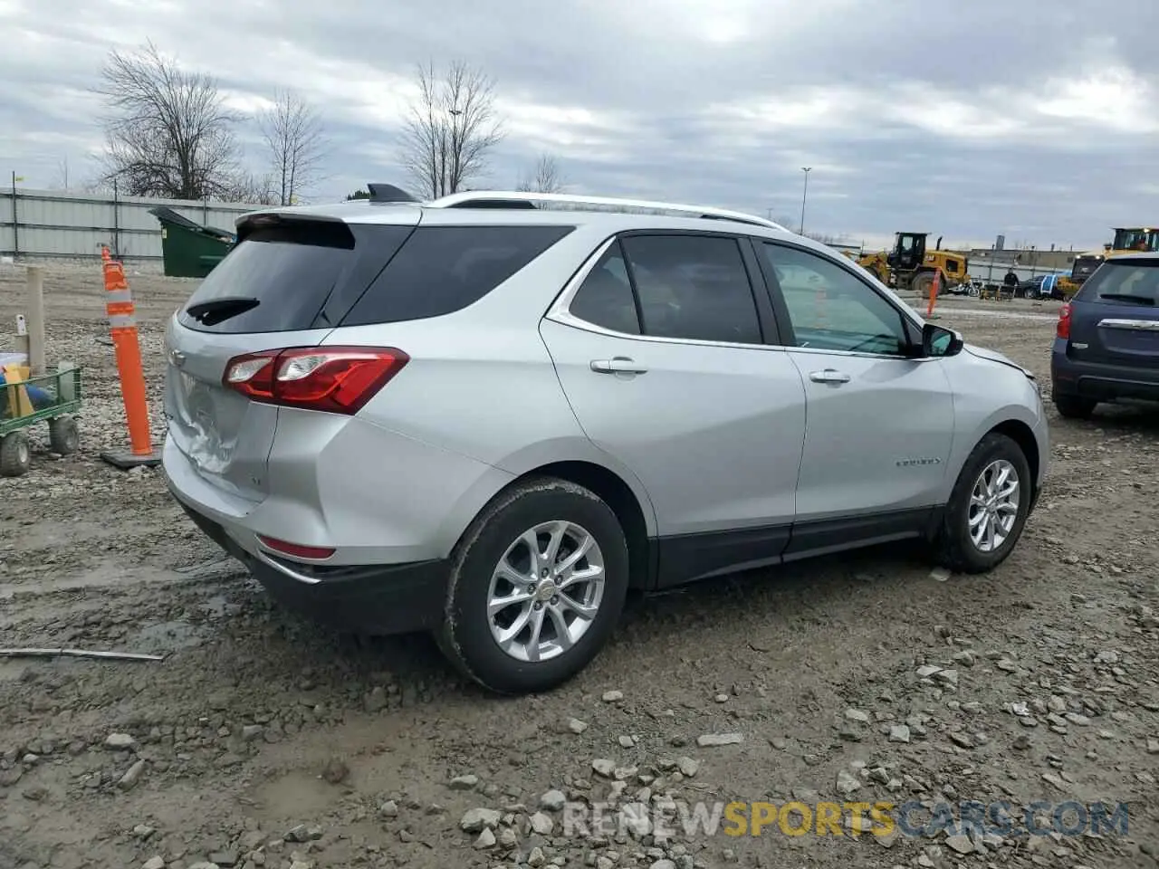3 Photograph of a damaged car 3GNAXKEVXML395322 CHEVROLET EQUINOX 2021