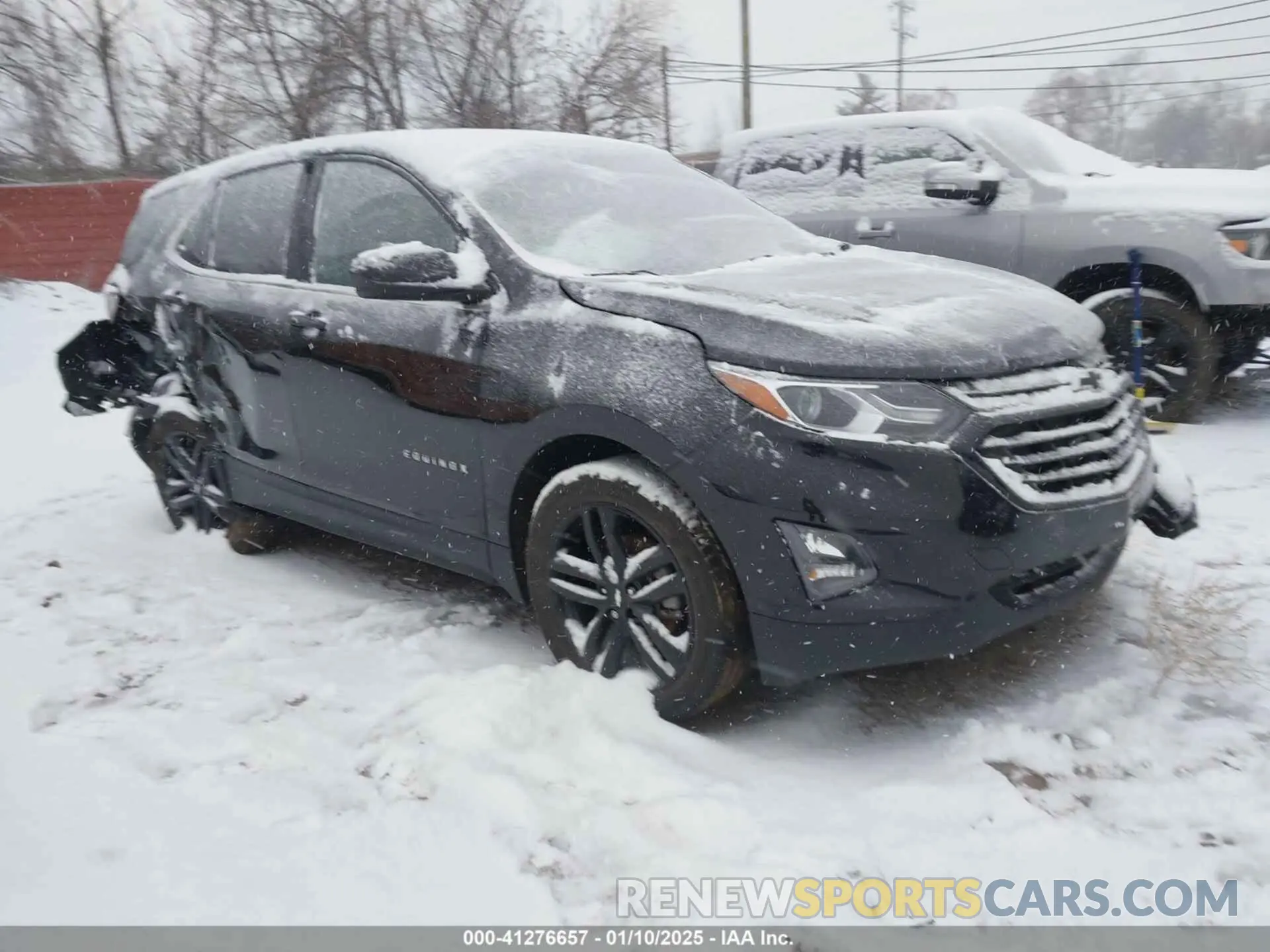 1 Фотография поврежденного автомобиля 3GNAXKEVXML398432 CHEVROLET EQUINOX 2021