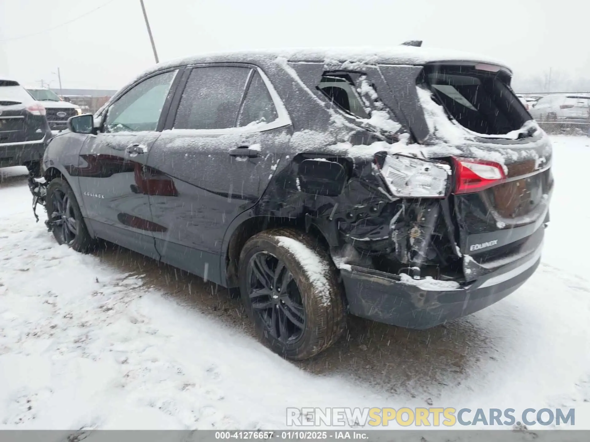 3 Фотография поврежденного автомобиля 3GNAXKEVXML398432 CHEVROLET EQUINOX 2021