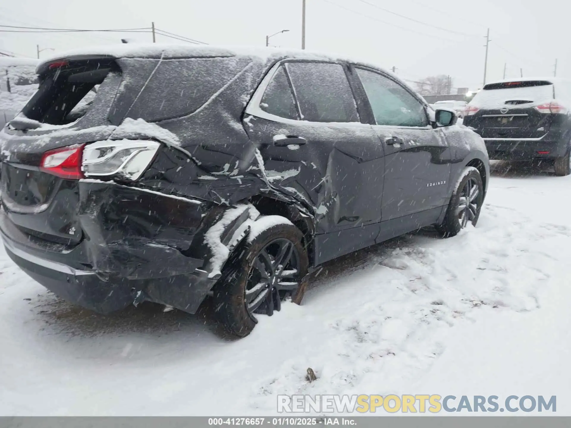 4 Фотография поврежденного автомобиля 3GNAXKEVXML398432 CHEVROLET EQUINOX 2021