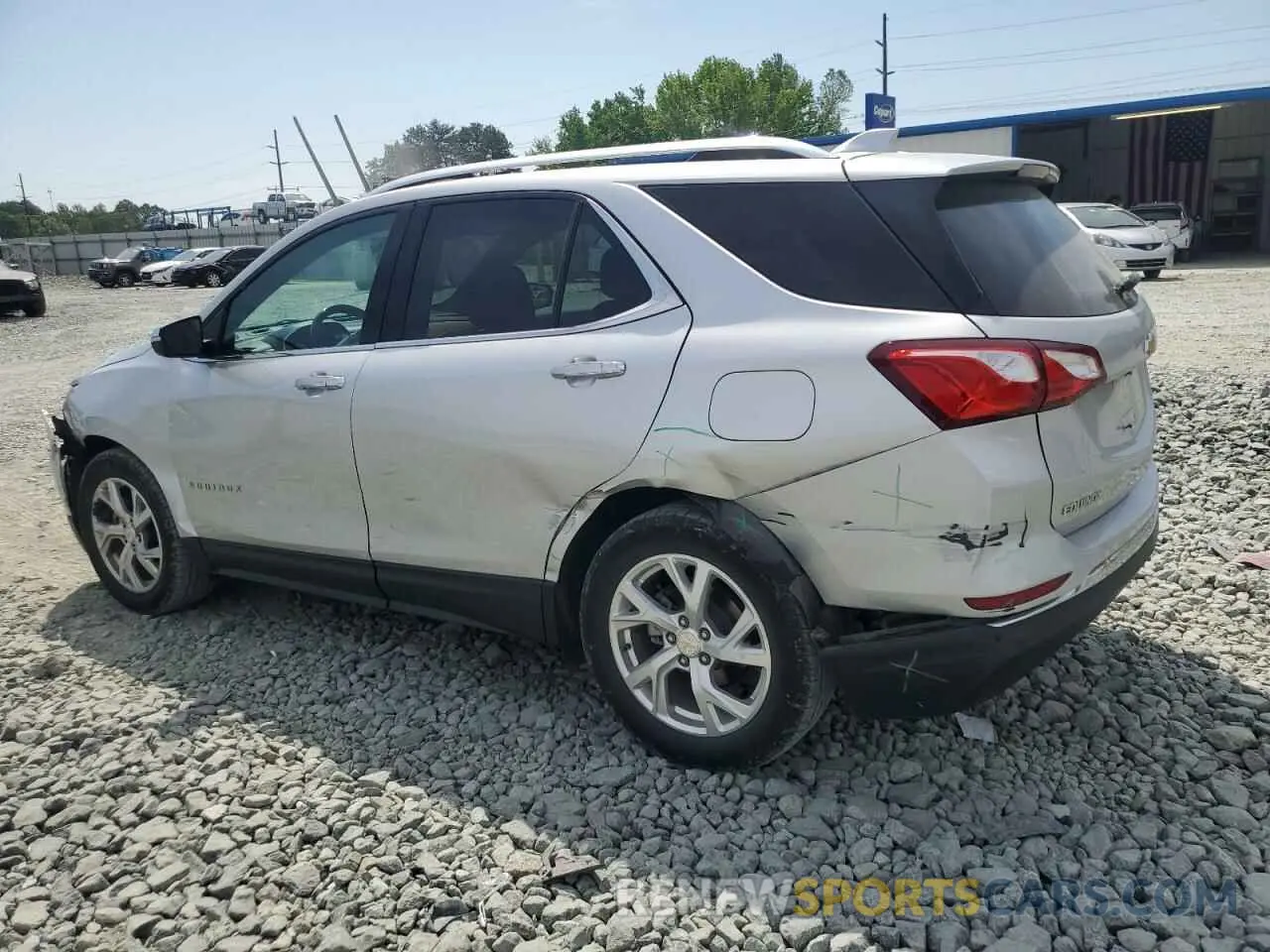 2 Фотография поврежденного автомобиля 3GNAXNEV0MS164484 CHEVROLET EQUINOX 2021