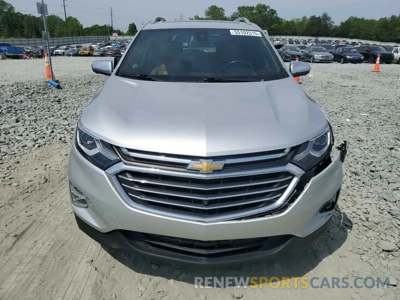 5 Фотография поврежденного автомобиля 3GNAXNEV0MS164484 CHEVROLET EQUINOX 2021