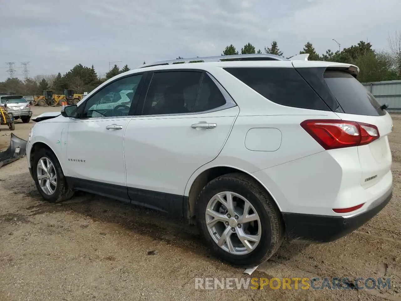2 Photograph of a damaged car 3GNAXNEV1MS109834 CHEVROLET EQUINOX 2021