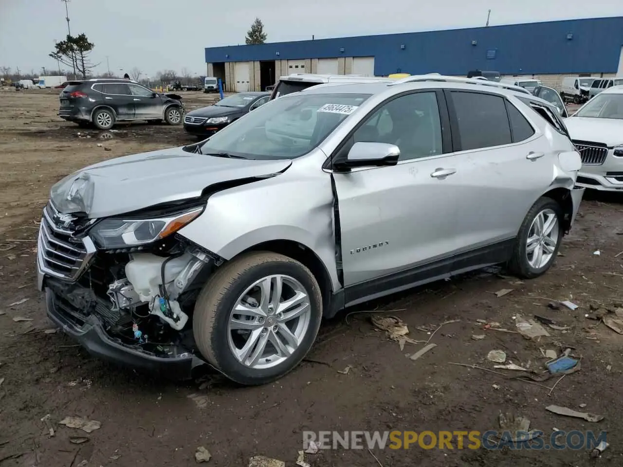 1 Photograph of a damaged car 3GNAXNEV1MS122390 CHEVROLET EQUINOX 2021