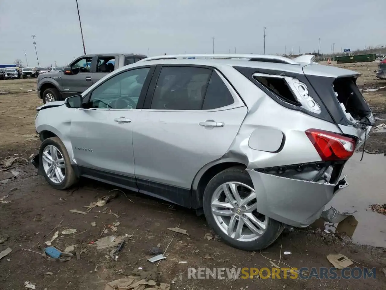 2 Photograph of a damaged car 3GNAXNEV1MS122390 CHEVROLET EQUINOX 2021