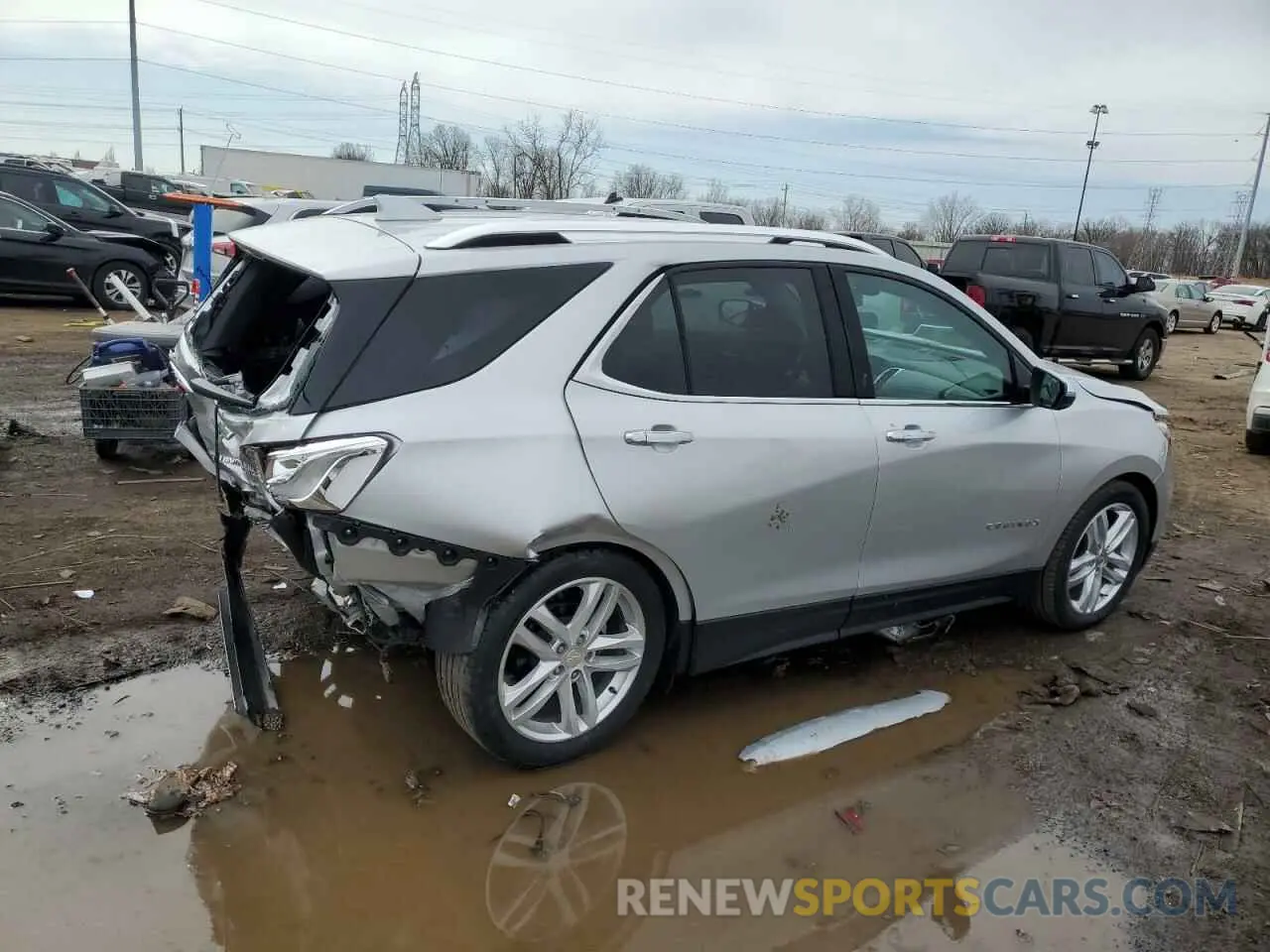 3 Photograph of a damaged car 3GNAXNEV1MS122390 CHEVROLET EQUINOX 2021