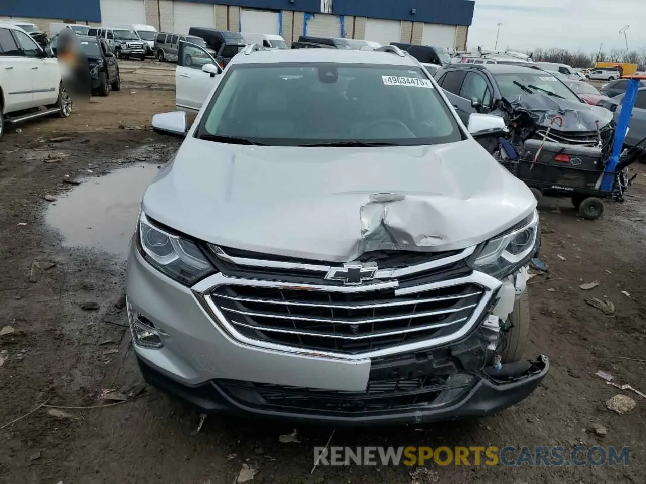 5 Photograph of a damaged car 3GNAXNEV1MS122390 CHEVROLET EQUINOX 2021