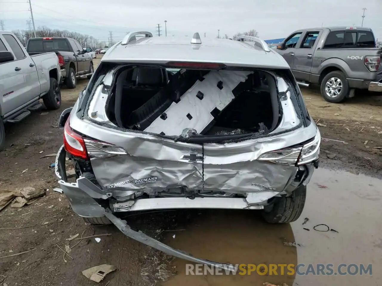 6 Photograph of a damaged car 3GNAXNEV1MS122390 CHEVROLET EQUINOX 2021