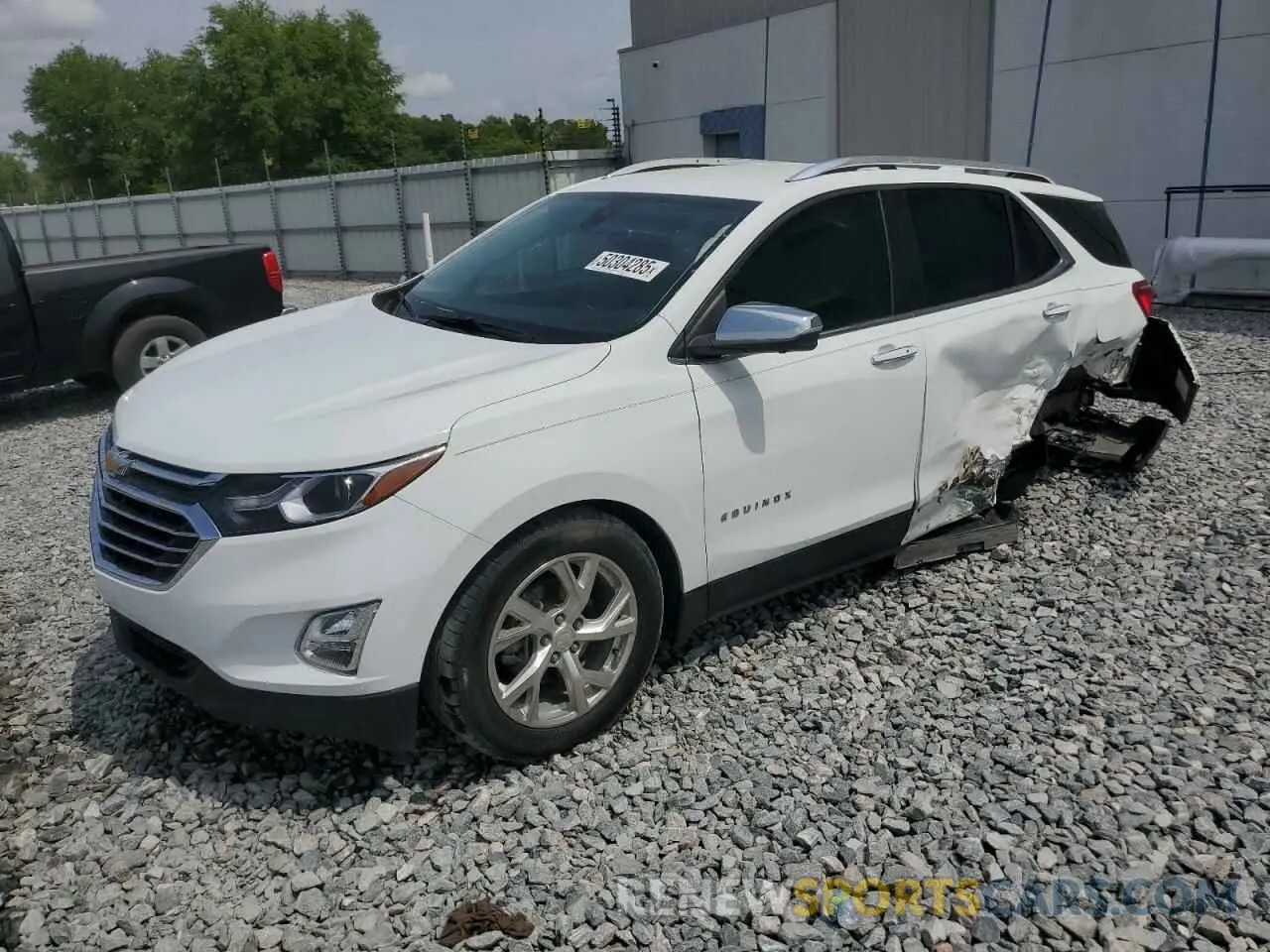 1 Photograph of a damaged car 3GNAXNEV4MS115630 CHEVROLET EQUINOX 2021