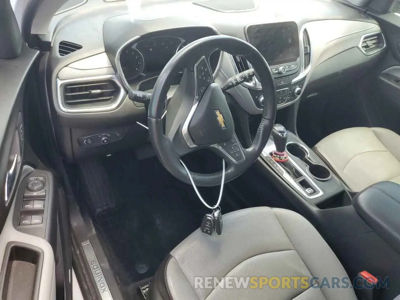 8 Photograph of a damaged car 3GNAXNEV4MS115630 CHEVROLET EQUINOX 2021