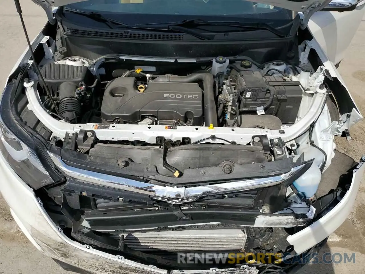 12 Photograph of a damaged car 3GNAXNEV6MS115077 CHEVROLET EQUINOX 2021