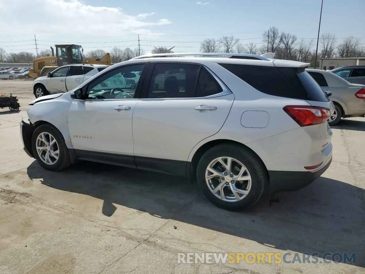 2 Photograph of a damaged car 3GNAXNEV6MS115077 CHEVROLET EQUINOX 2021