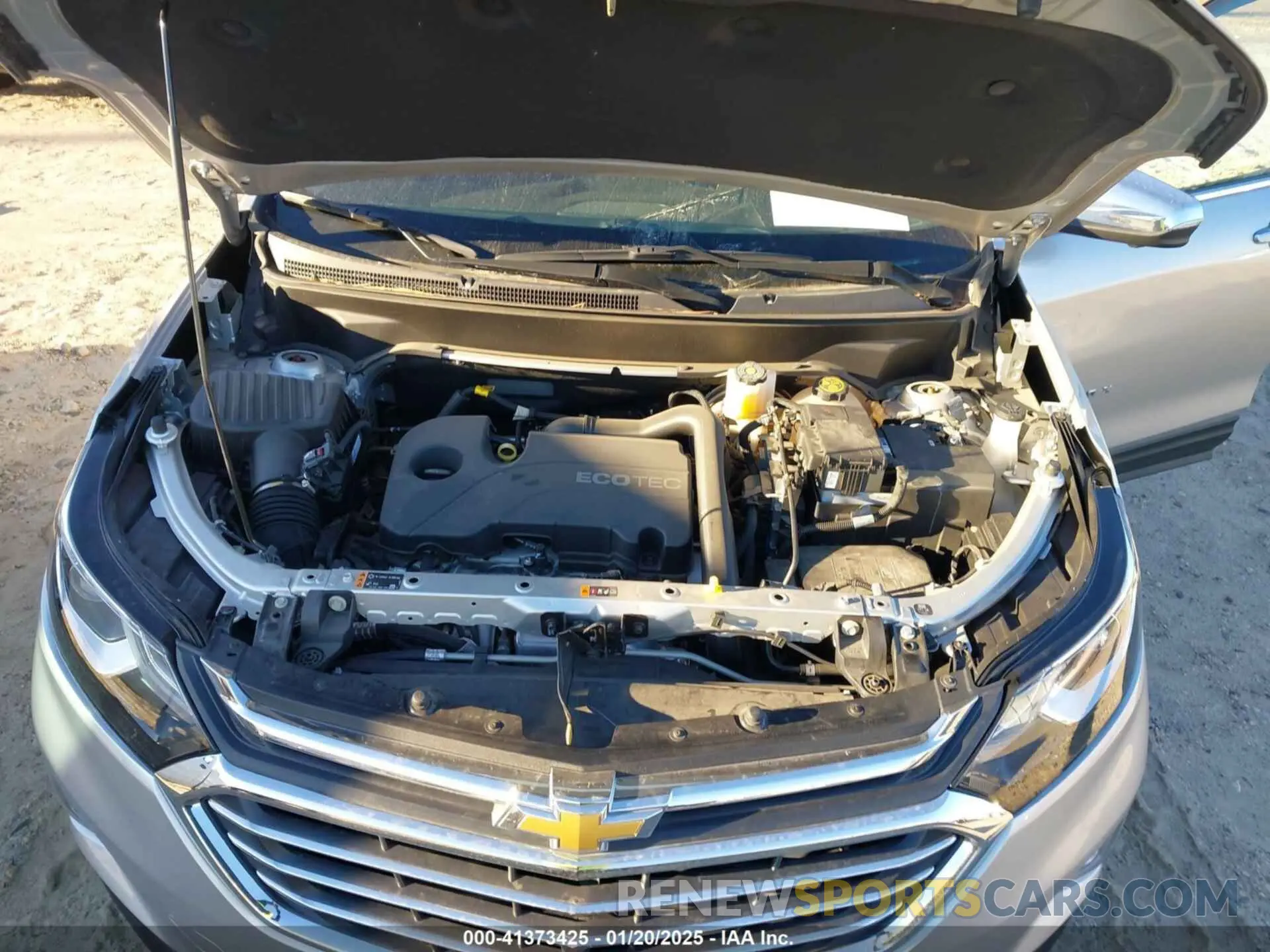 10 Фотография поврежденного автомобиля 3GNAXNEV6MS158771 CHEVROLET EQUINOX 2021