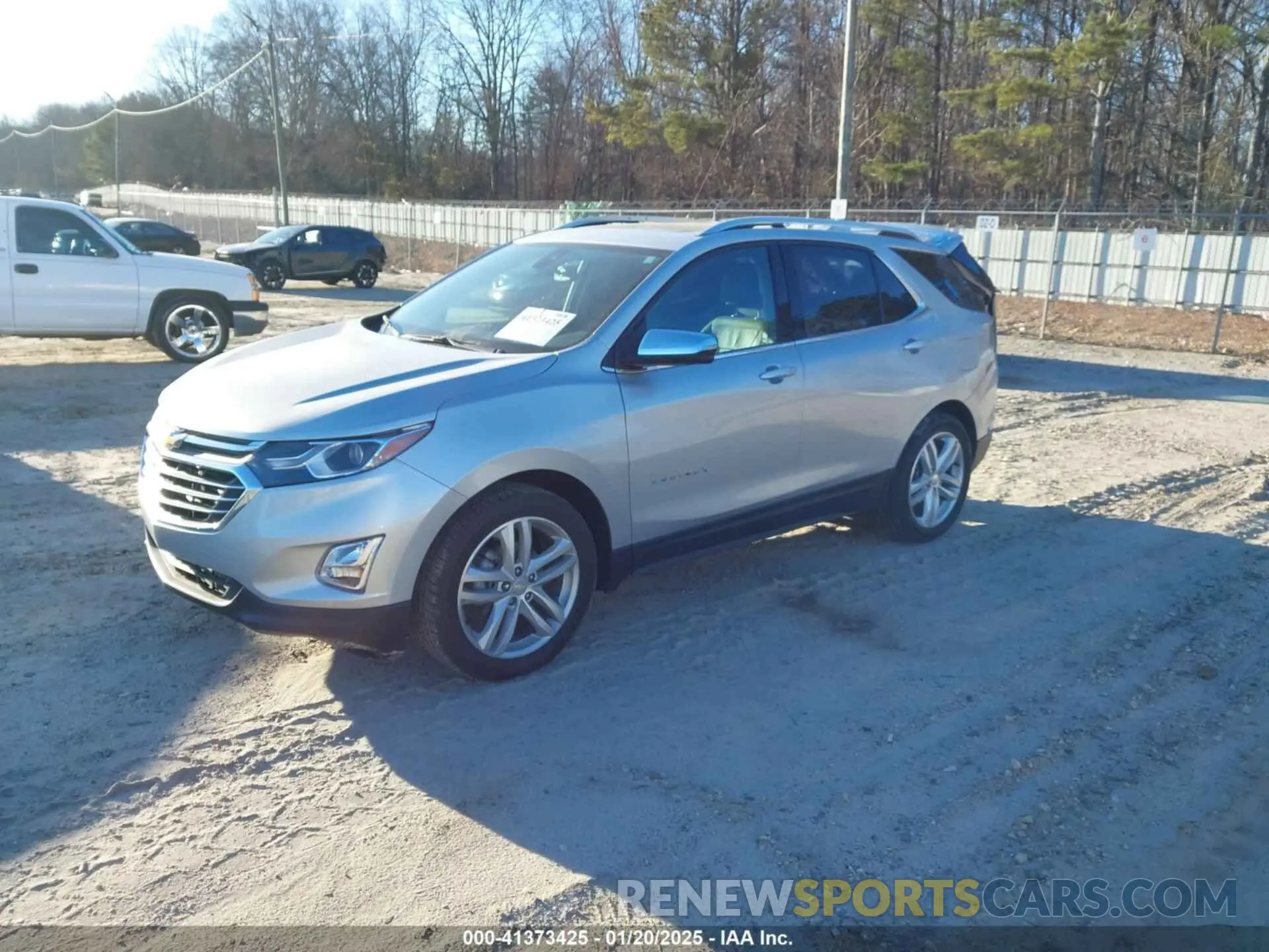 2 Фотография поврежденного автомобиля 3GNAXNEV6MS158771 CHEVROLET EQUINOX 2021